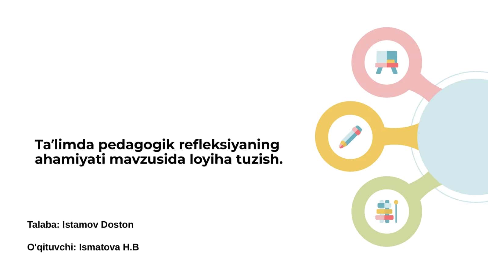 Ta’limda pedagogik refleksiyaning ahamiyati
