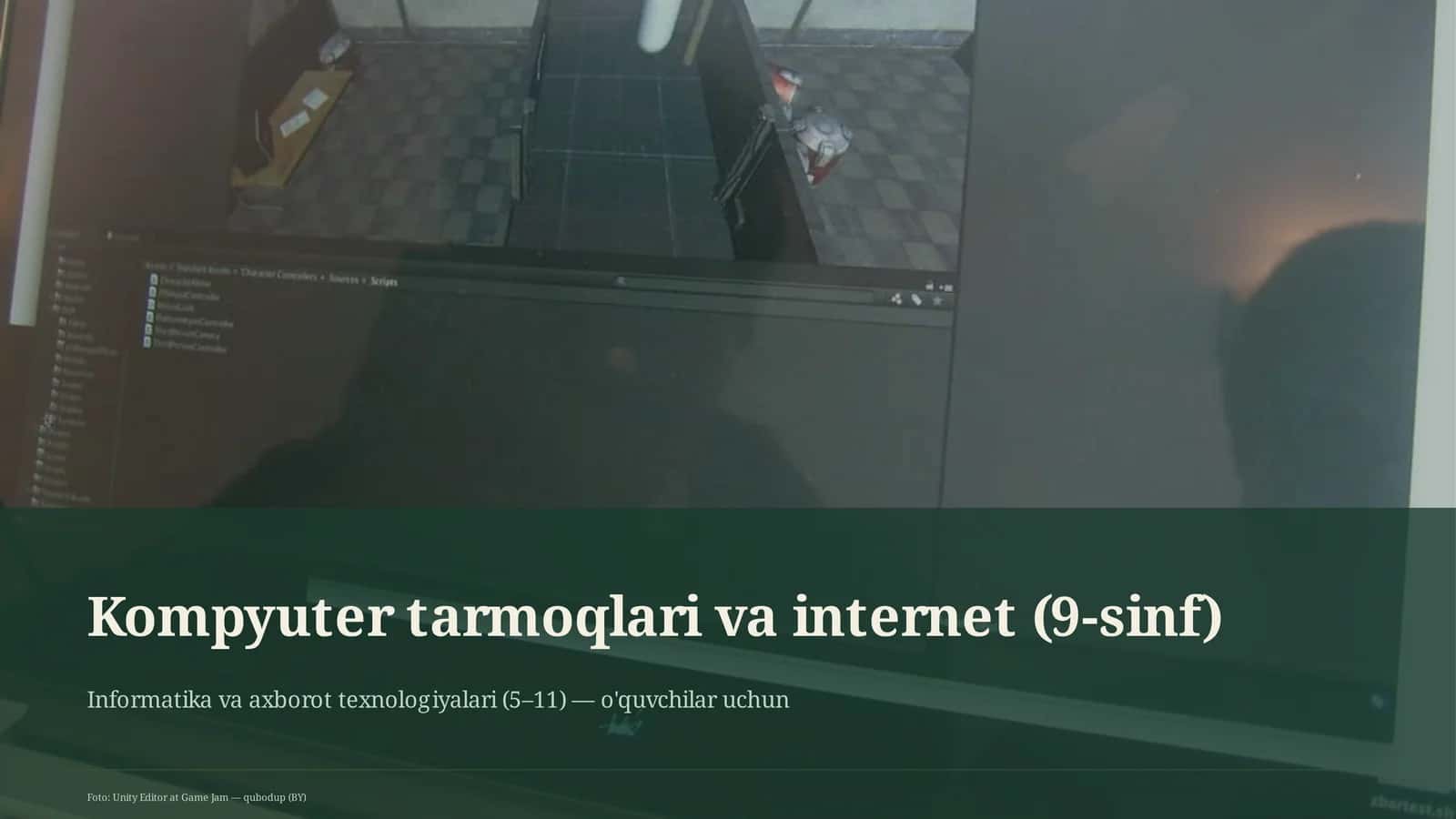 Kompyuter tarmoqlari va internet (9-sinf)