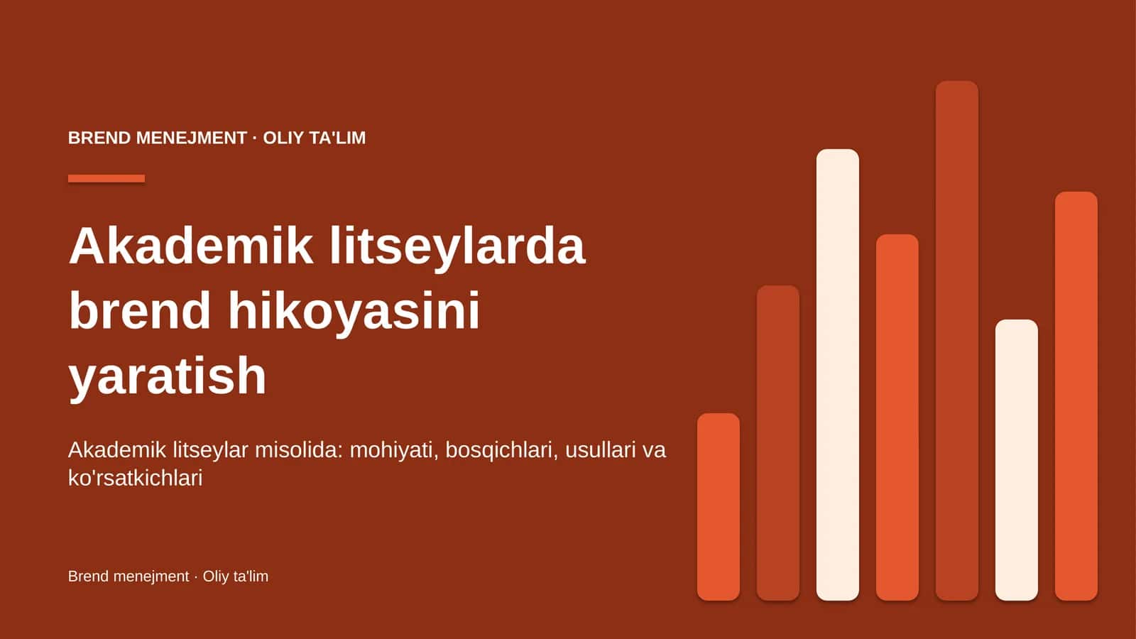 akademik litseylarda brend hikoyasini yaratish 6341