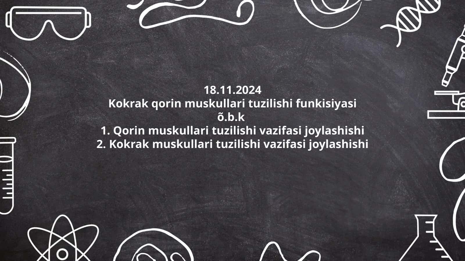 Kokrak qorin muskullari tuzilishi funkisiyasi
