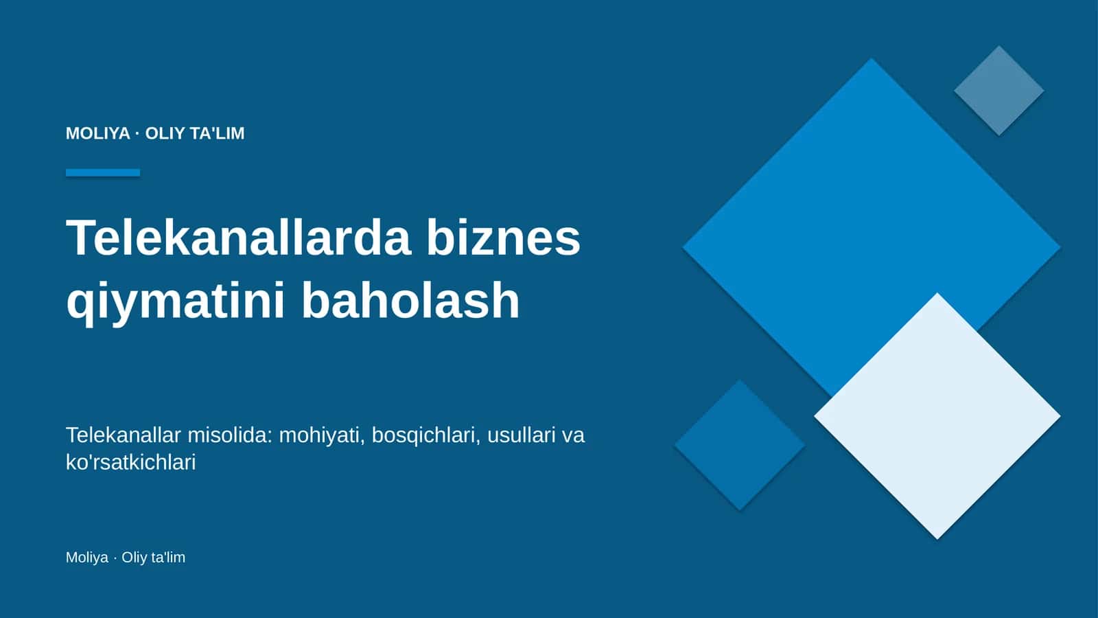 telekanallarda biznes qiymatini baholash 2043