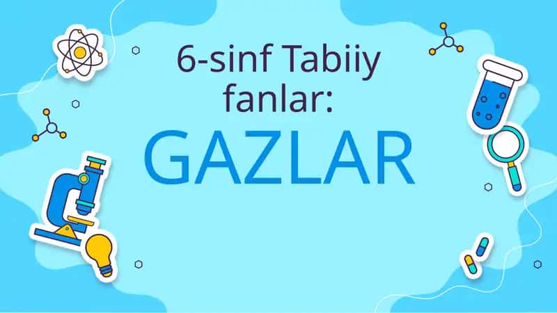 Gazlar