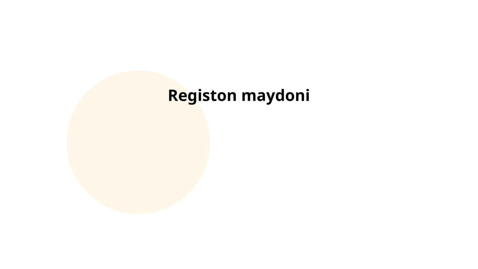 Registon maydoni
