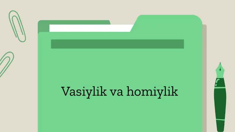 Vasiylik va homiylik