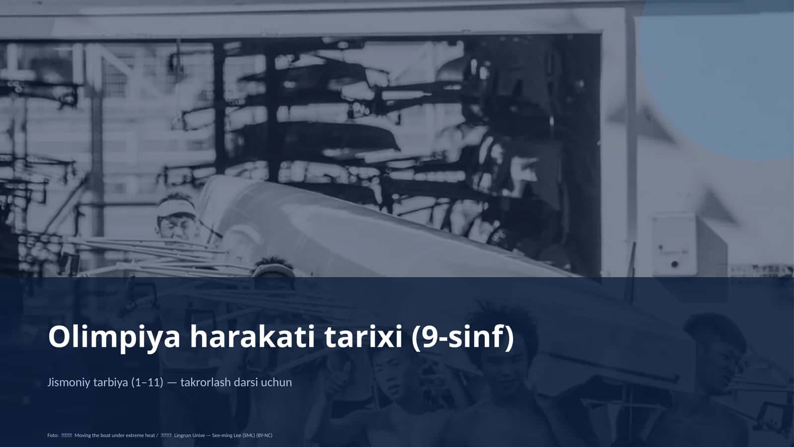 Olimpiya harakati tarixi (9-sinf)