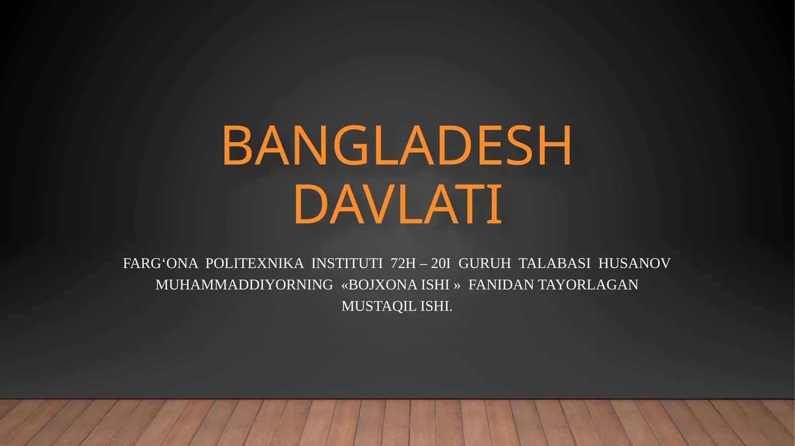 Bangladeshdavlati