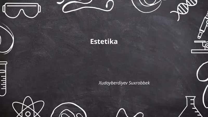 Estetika