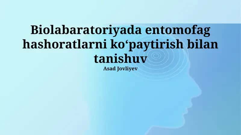 Entomofaglar: Ta'rif va ahamiyati