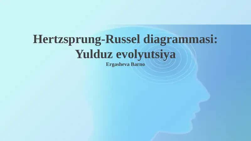 Hertzsprung-Russel diagrammasi