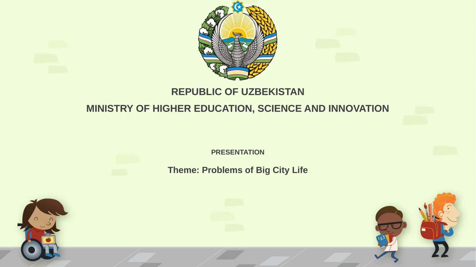 Problems of Big City Life