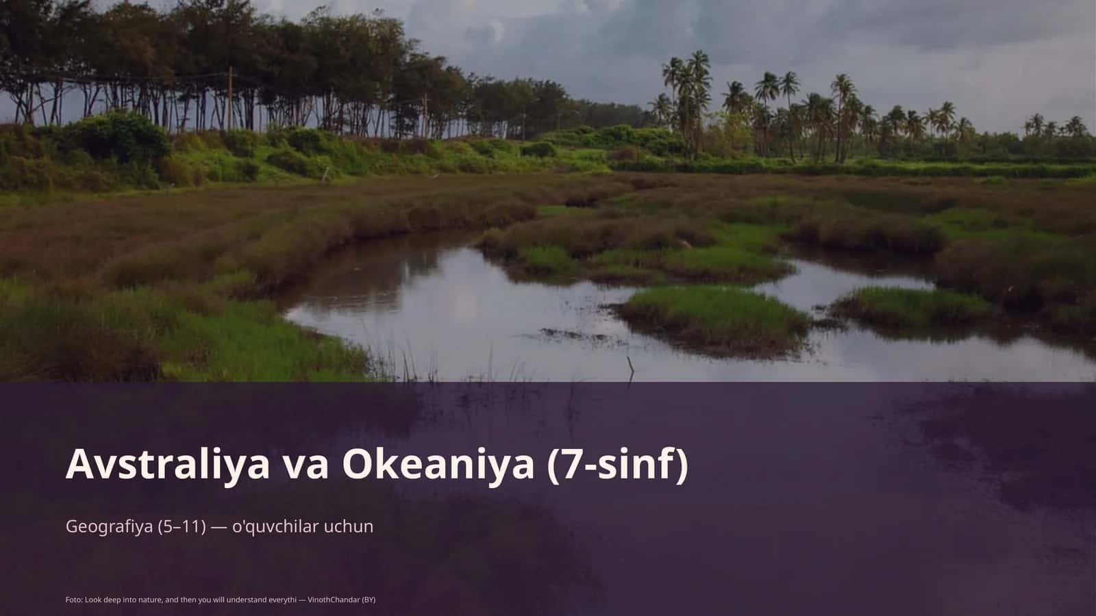 Avstraliya va Okeaniya (7-sinf)