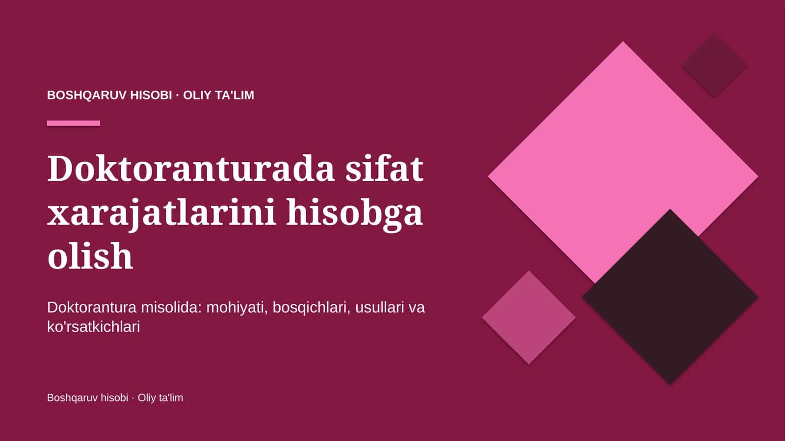 doktoranturada sifat xarajatlarini hisobga olish 7977
