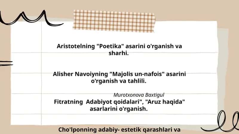 Aristotelning "Poetika"
