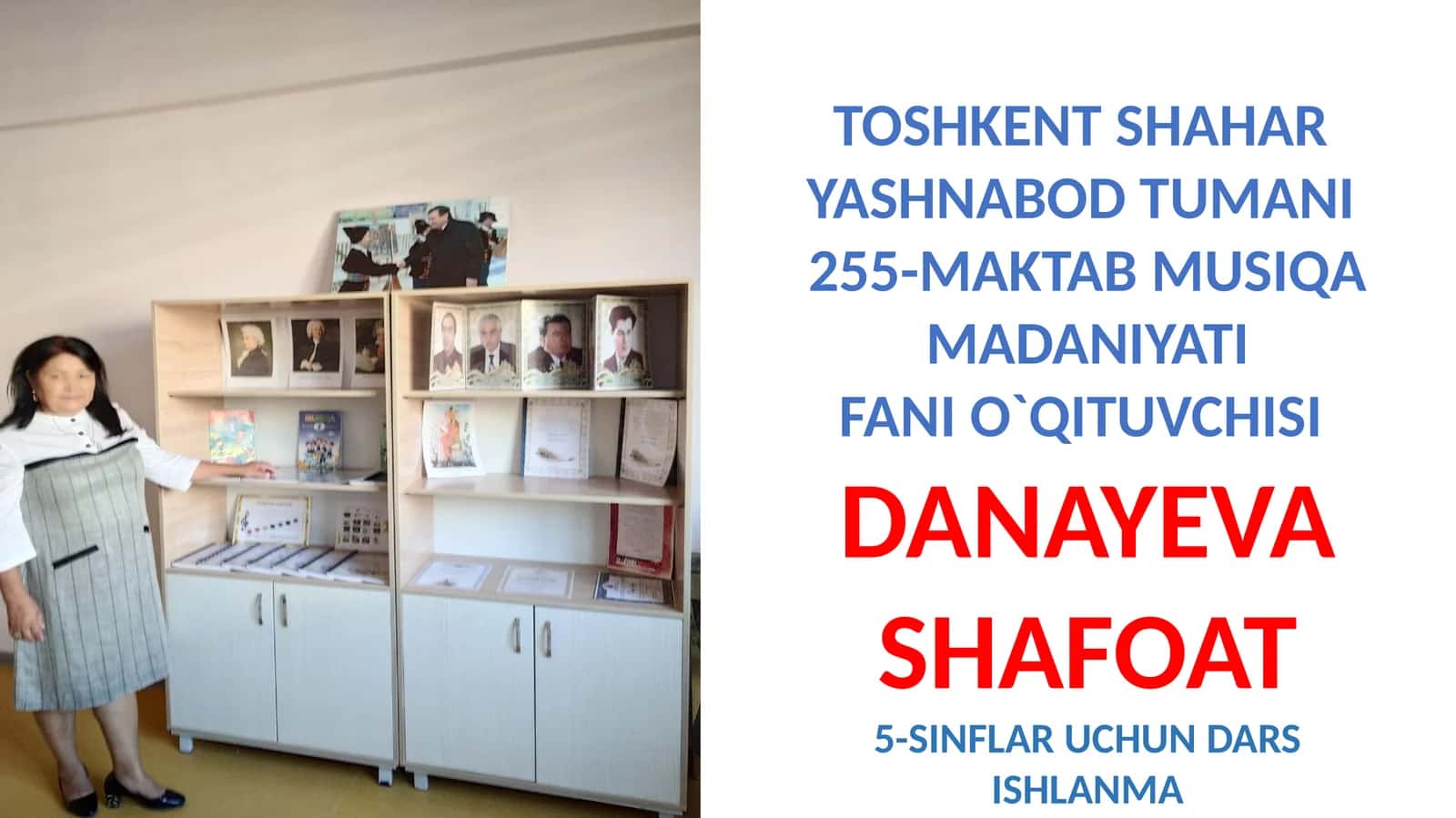 5-sinf Musiqa fanidan Orkestrlar. O'zbek xalq cholg'ulari orkestri va uning damli cholg'ular guruhi dars ishlanma