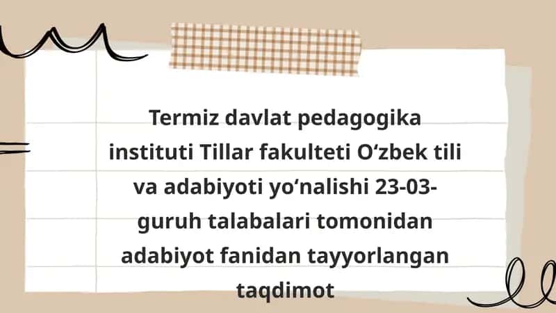 Xamsa dostonining falsafiyligi