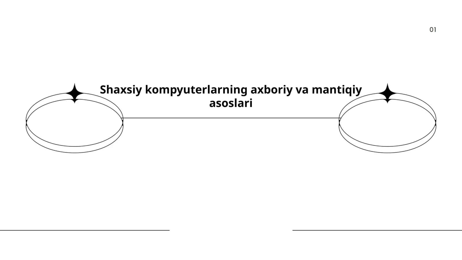 Shaxsiy kompyuterlarning axboriy va mantiqiy asoslari
