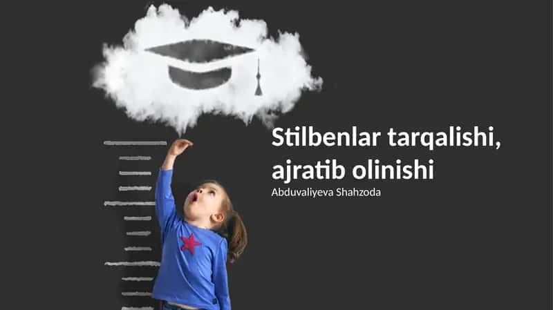 Stilbenlar tarqalishi, ajratib olinishi