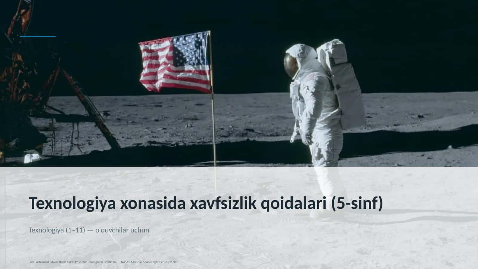 Texnologiya xonasida xavfsizlik qoidalari (5-sinf)