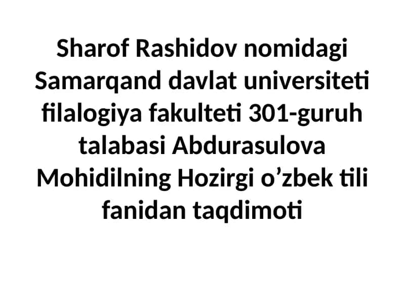 Valentlik tushunchasi va uning ko'rinishlari