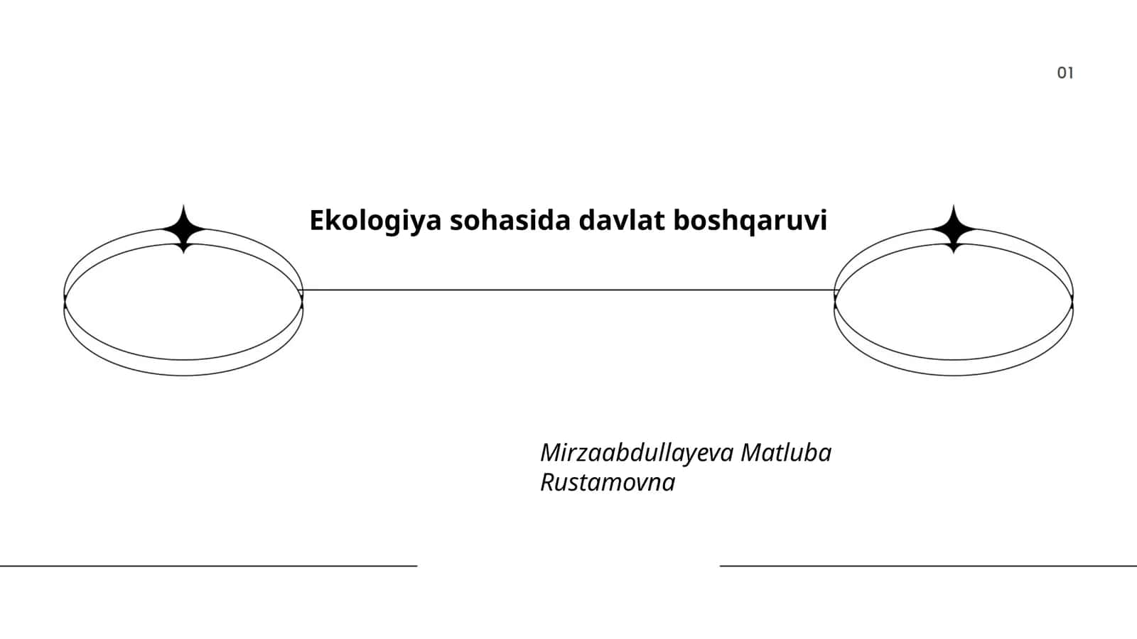 Ekologiya sohasida davlat boshqaruvi