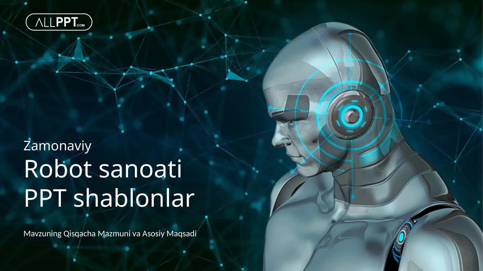 Gumanoid Robototexnika Sanoati va Kelajak Texnologiyalari Taqdimoti (48 Slayd)