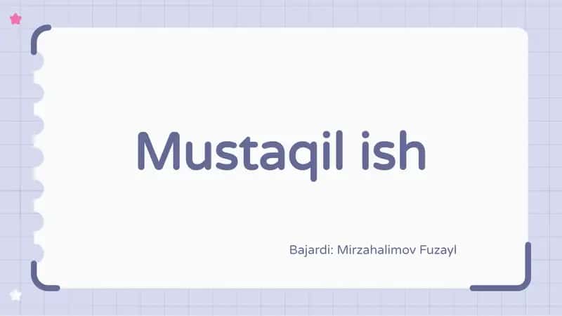Nafas olish organlari kasalliklarida funksional-instrumental testlar natijalarini talqin qilish