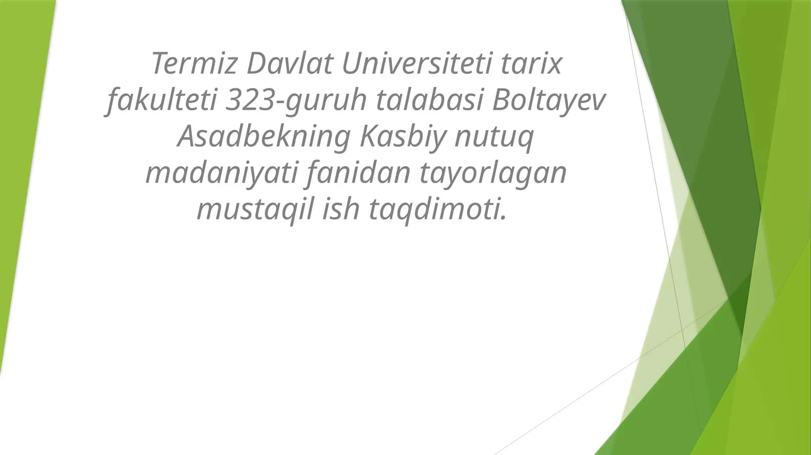 Kasbiy muloqot uslubiyati va qoidalari
