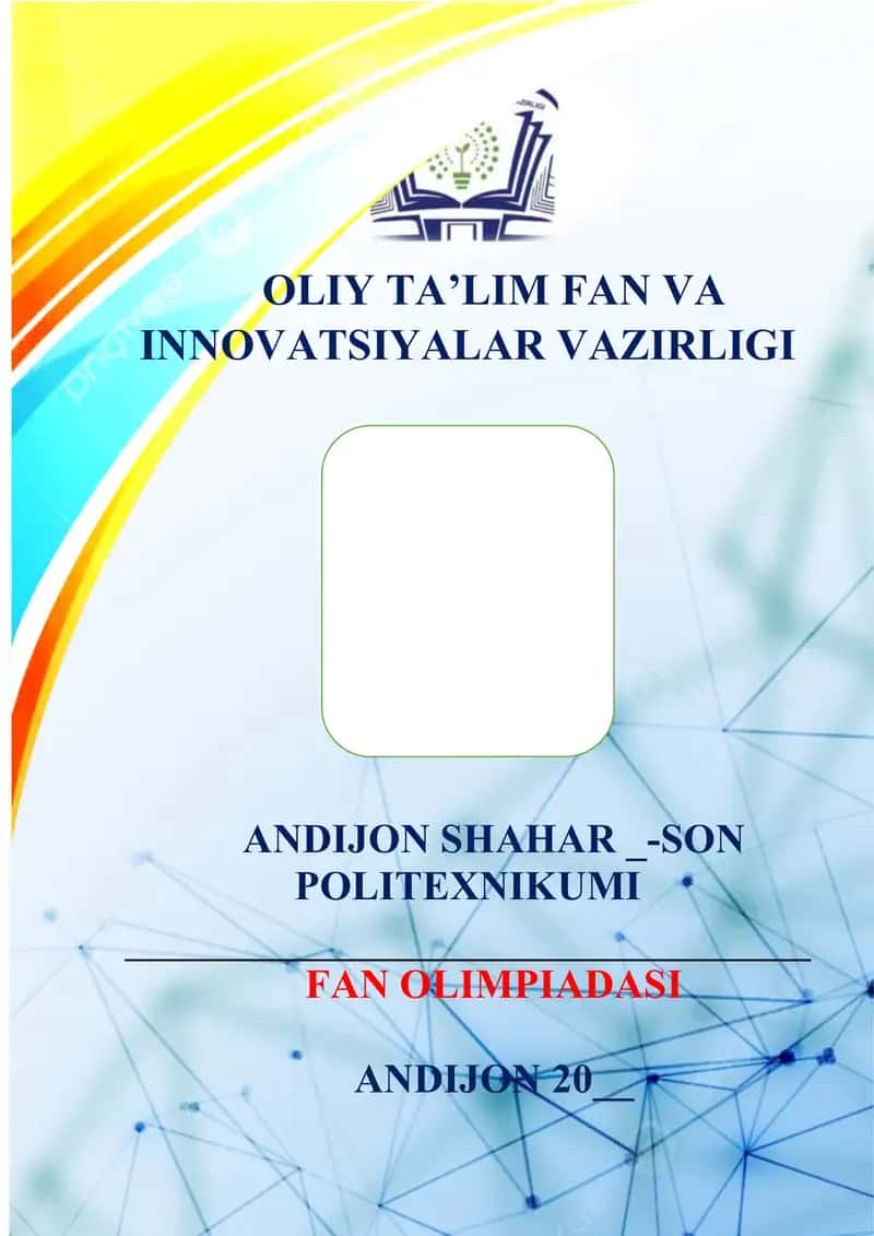 Fan olimpiadasi uchun beydjik