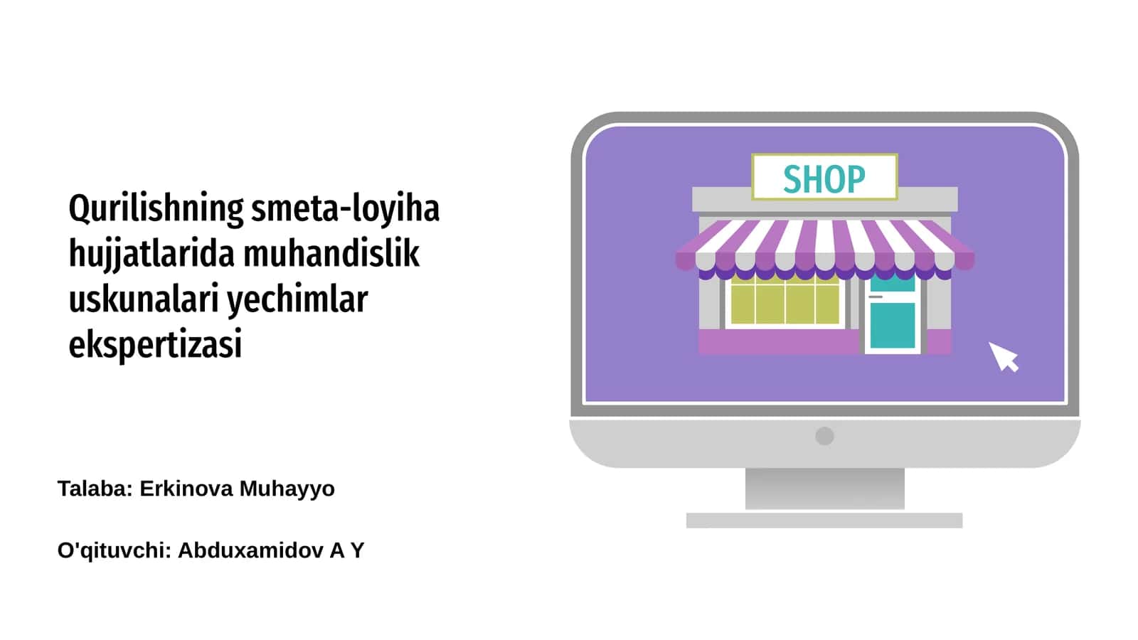 Smeta-loyiha hujjatlarida muhandislik uskunalari yechimlar ekspertizasi