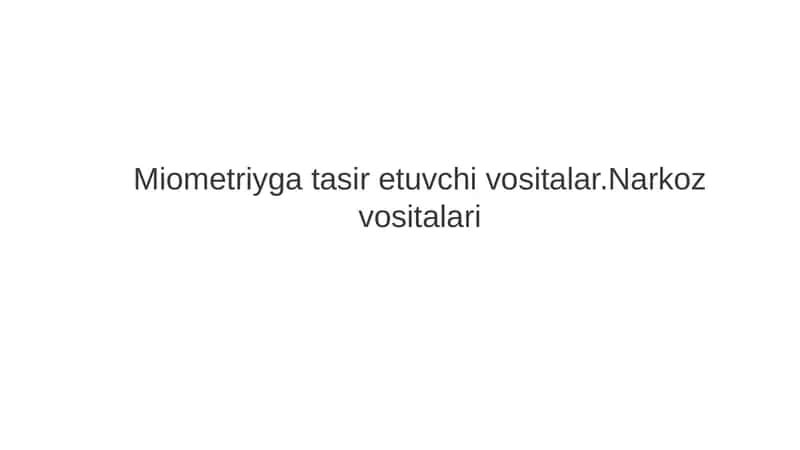 Farmakologiya