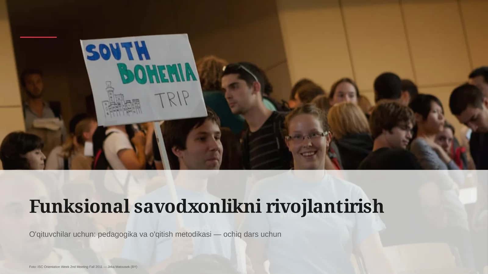 Funktsional savodxonlikni rivojlantirish