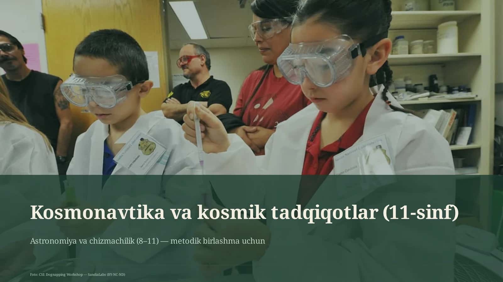 Kosmonavtika va kosmik tadqiqotlar (11-sinf)