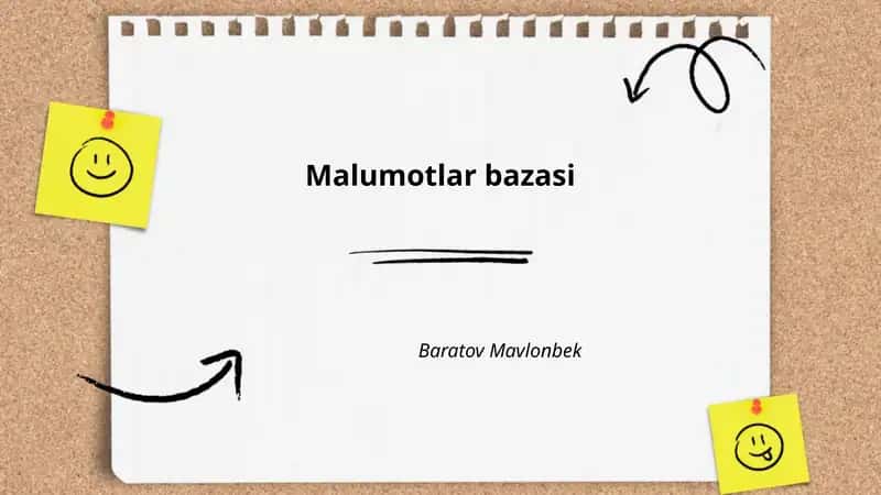 Malumotlar bazasi