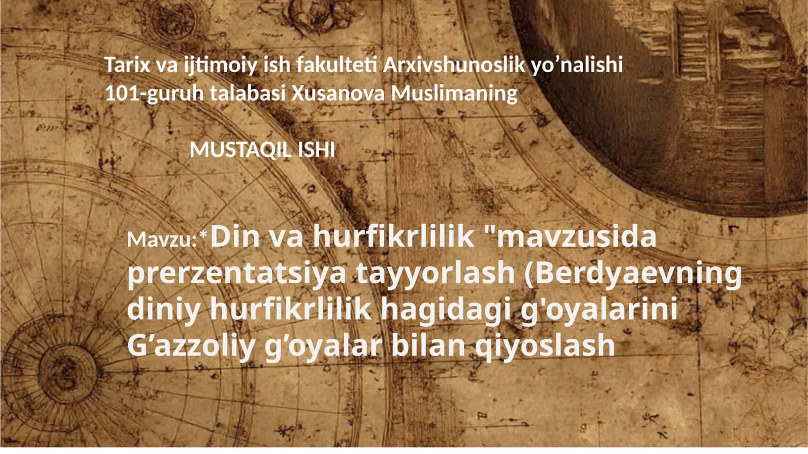 Berdyaev va diniy hurfikrlilik