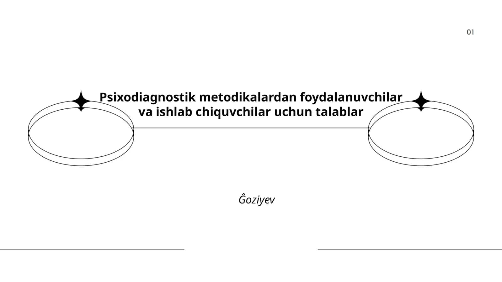Psixodiagnostik metodikalardan foydalanuvchilar va ishlab chiquvchilar uchun talablar