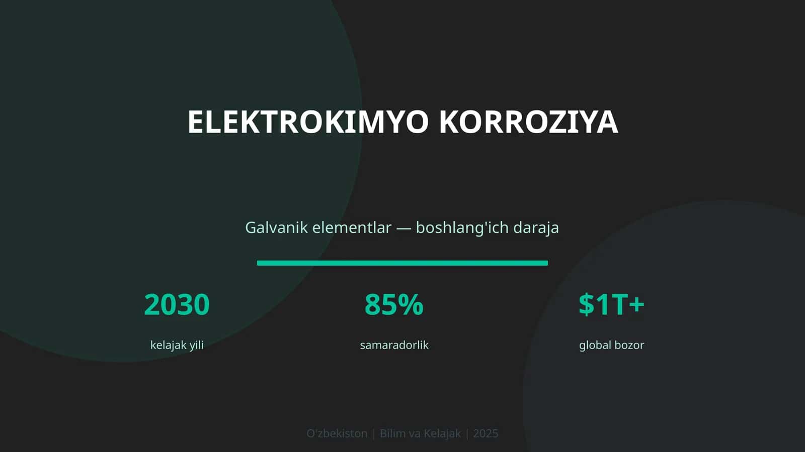 ELEKTROKIMYO KORROZIYA