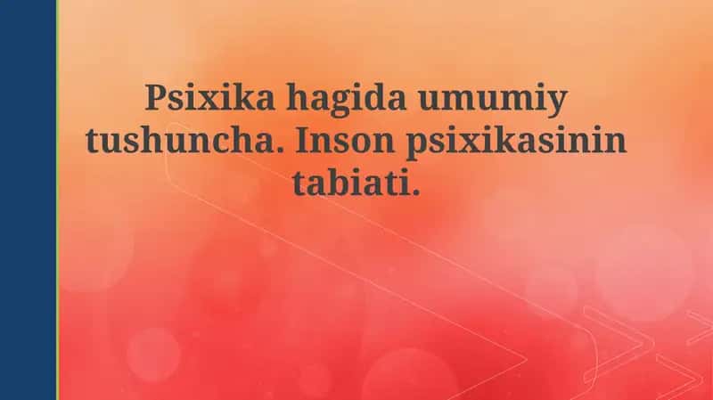 Psixologiya