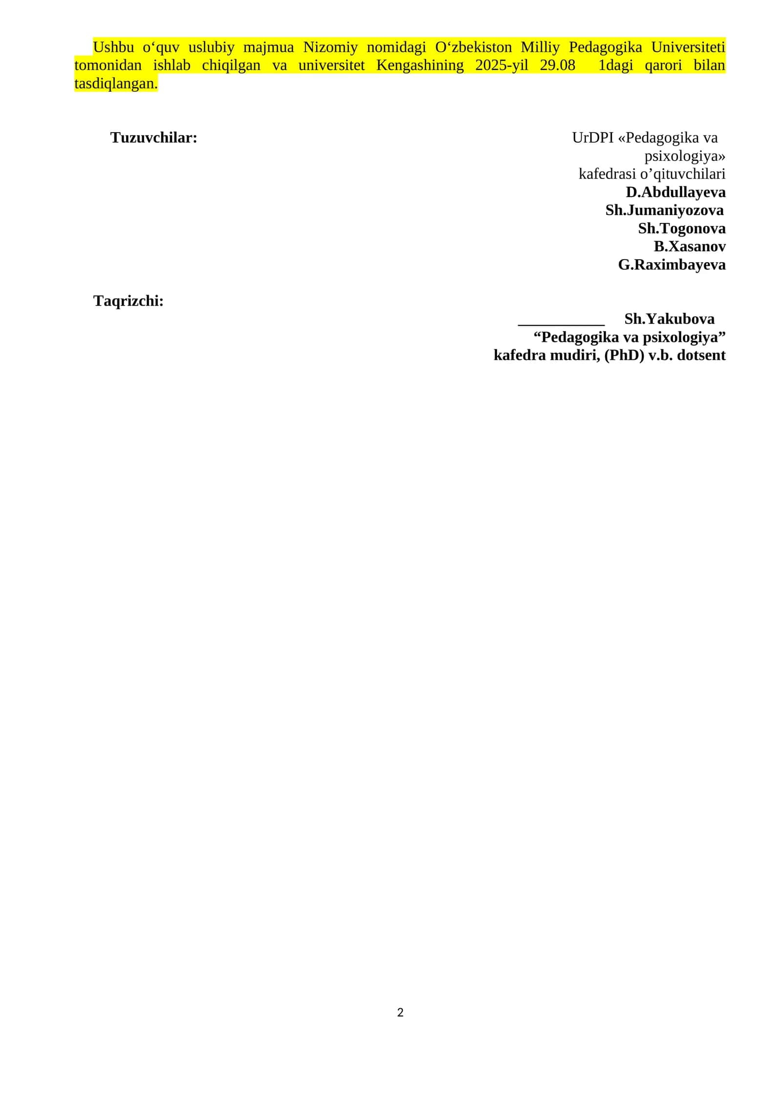 PSIXOLOGIYA FANINING PREDMETI VA RIVOJLANISH TARIXI