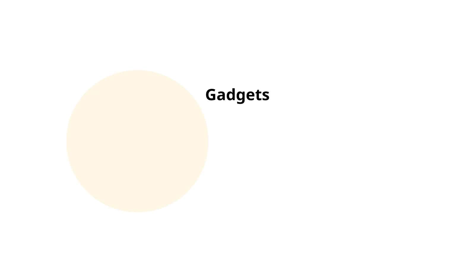 Gadgets