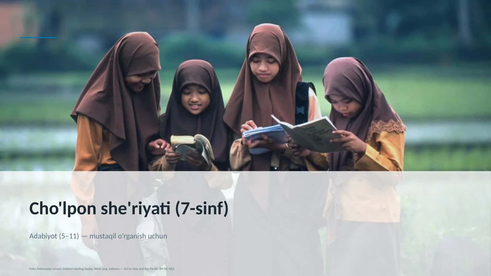 Cho'lpon she'riyati (7-sinf)