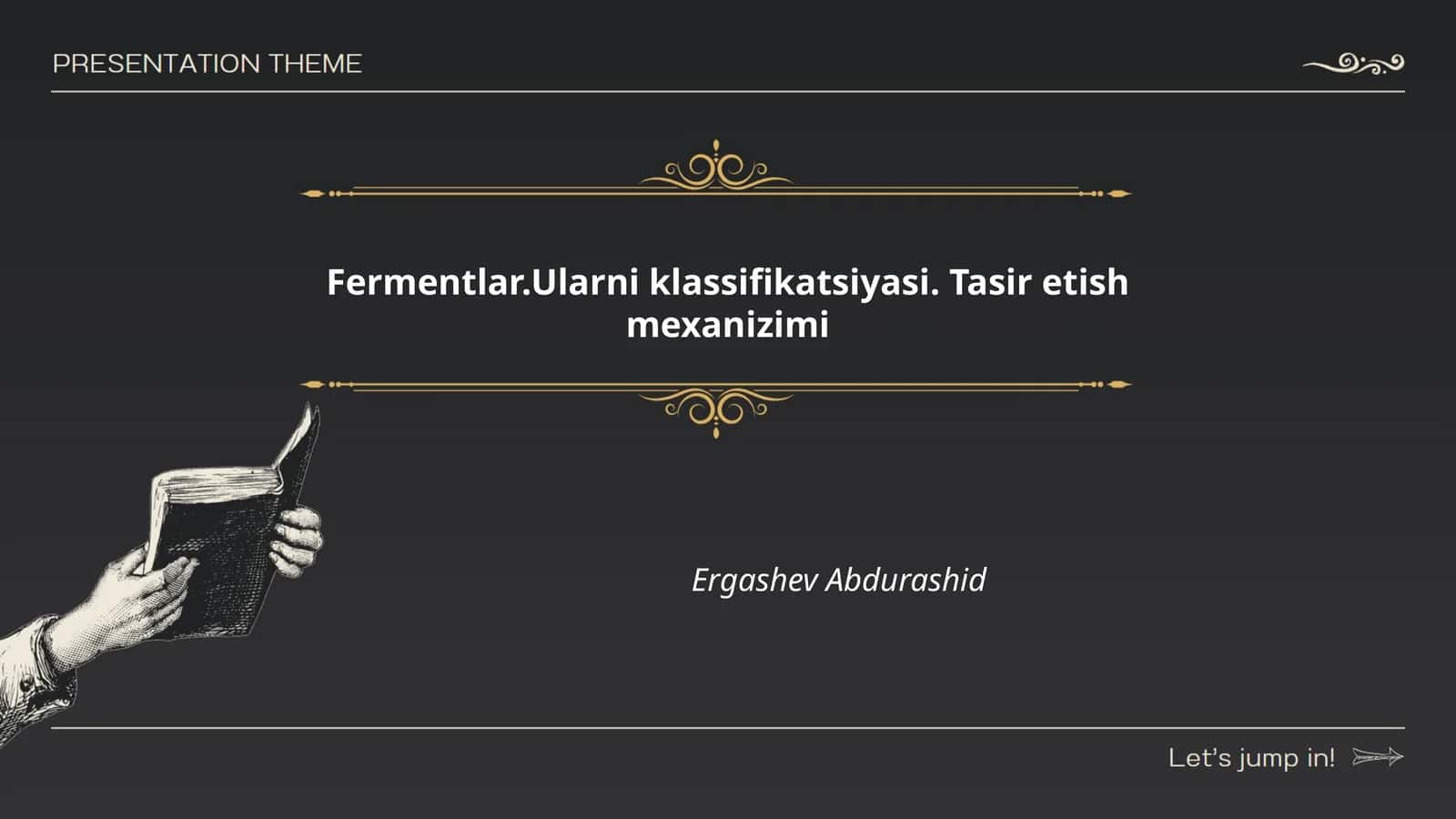 Fermentlarning umumiy xususiyatlari