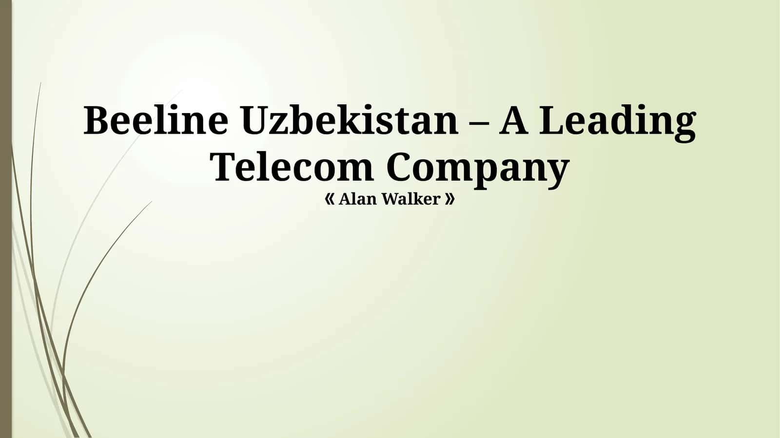 Beeline Uzbekistan – A Leading Telecom Company