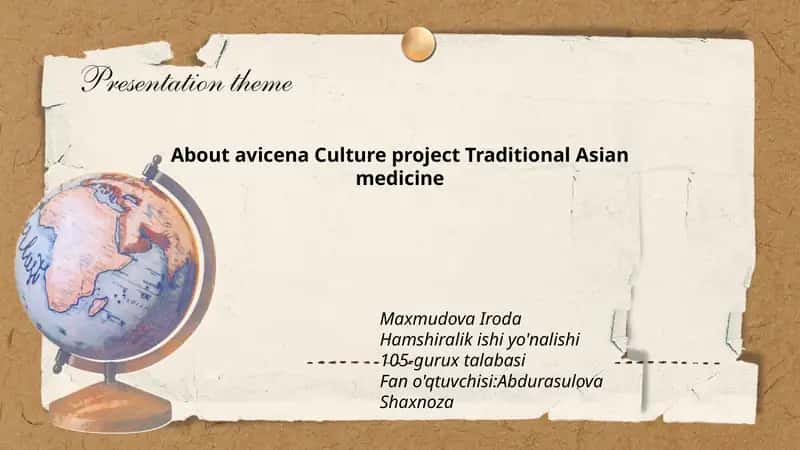 Avicena Culture project