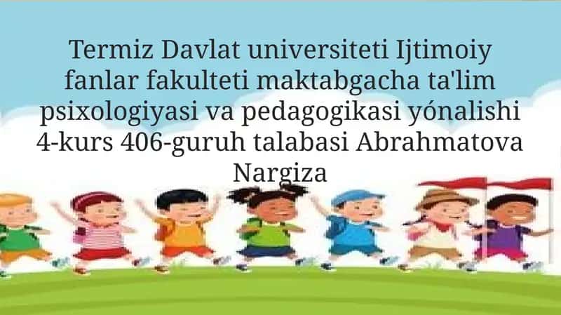 Pedagogik qobiliyatlarni o'rganish