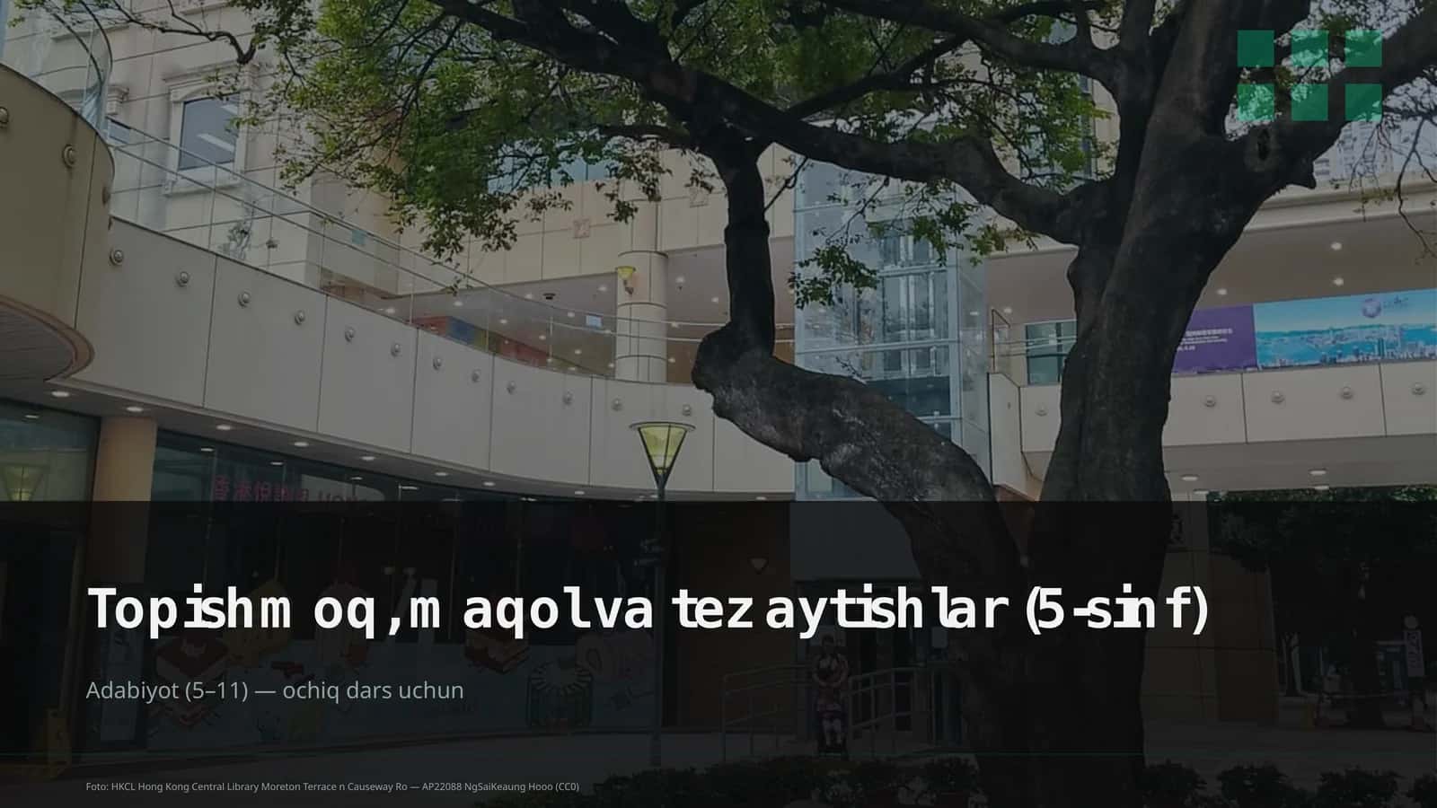 Topishmoq, maqol va tez aytishlar (5-sinf)