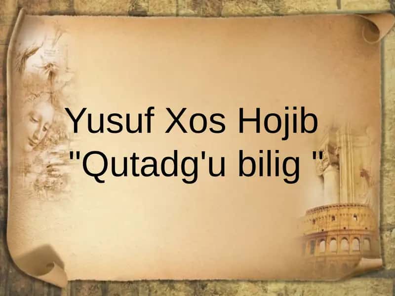 "Qutadg'u bilig"