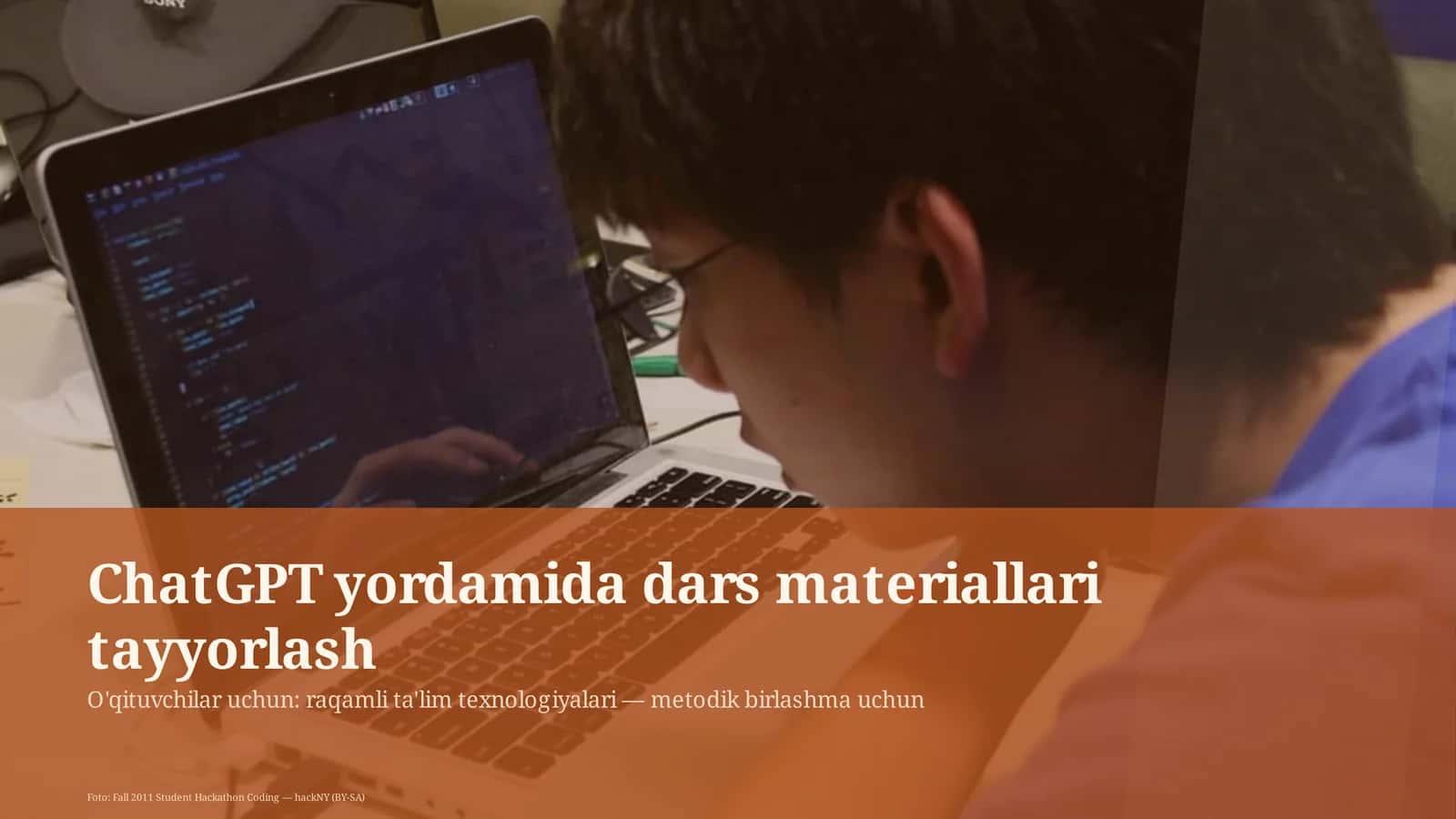 Dars Materiallari Tayyorlash