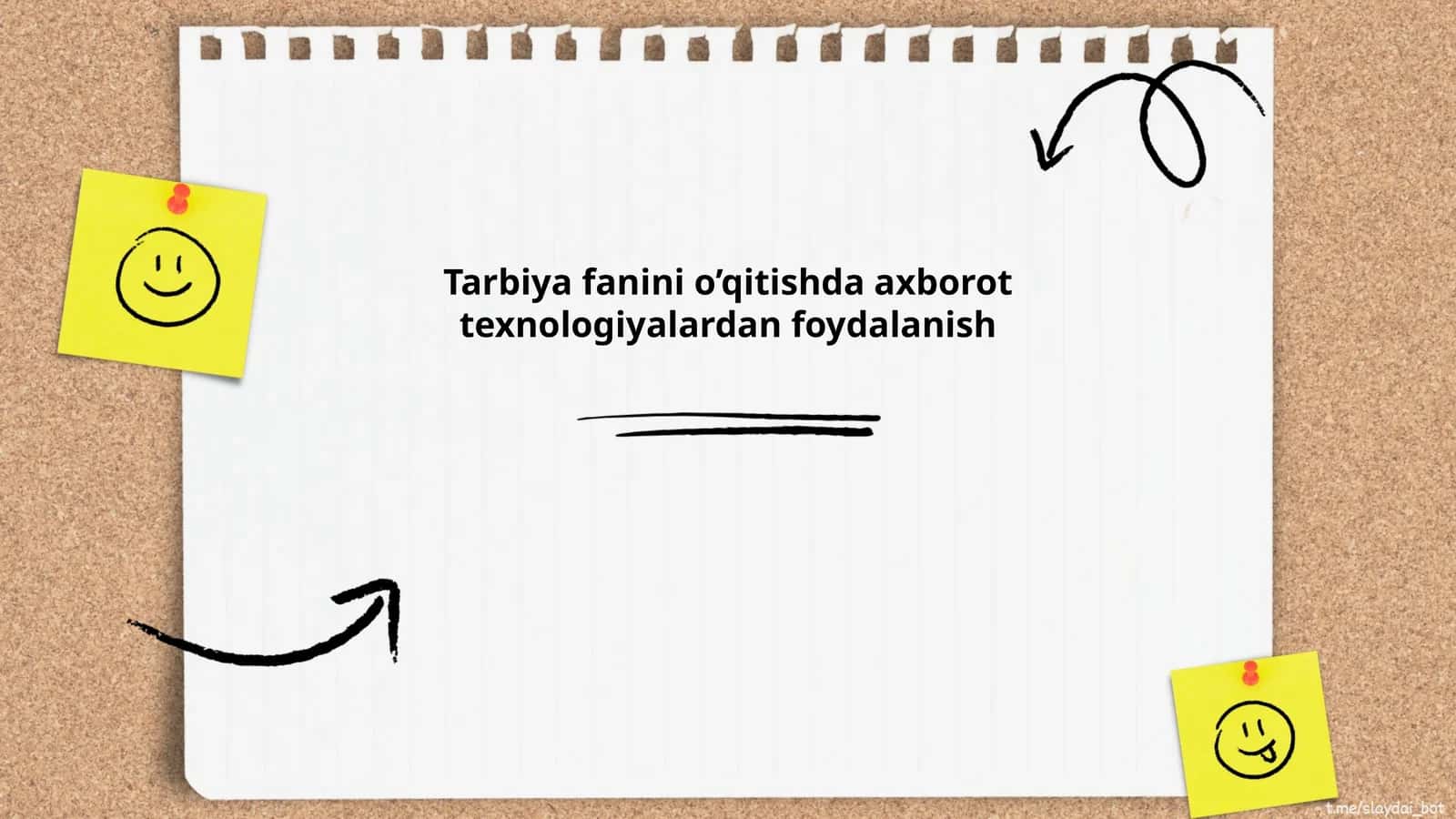 Tarbiya fanini o’qitishda axborot texnologiyalardan foydalanish