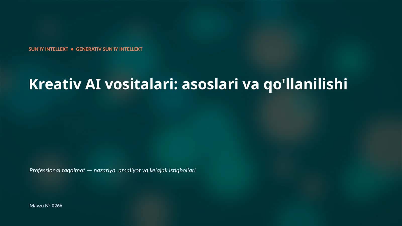 Generativ AI