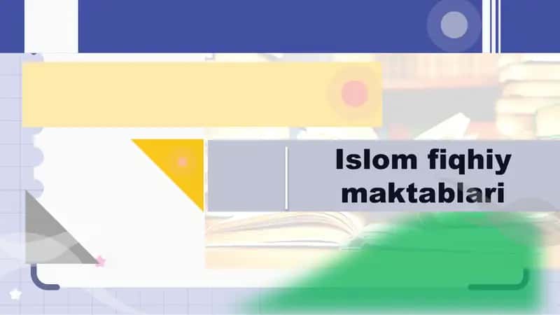 Islom fiqhiy maktablari